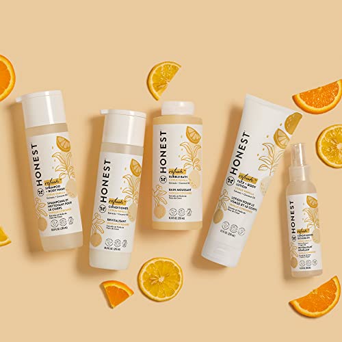 The Honest Company Conditioning Hair Detangler | Leave-in Conditioner + Fortifying Spray | Tear-free, Cruelty-Free, Hypoallergenic | Citrus Vanilla Refresh, 4 fl oz - Image 8