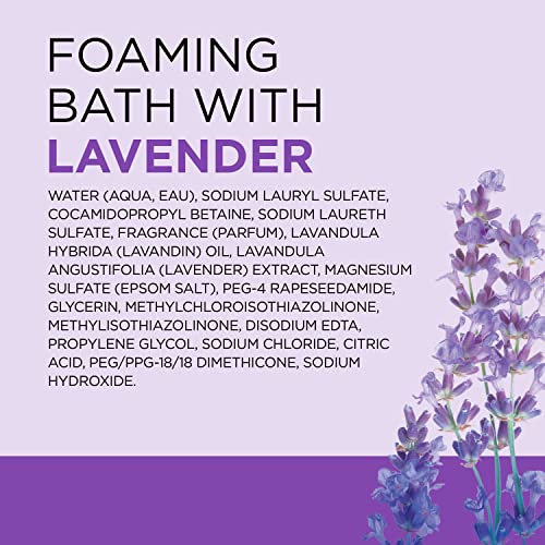 Dr Teal's Foaming Bath with Pure Epsom Salt, Soothe & Sleep with Lavender, 34 fl oz (Pack of 4) (Packaging May Vary) - Image 10