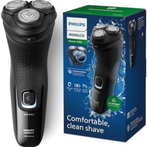 Philips Norelco Shaver 2400, Rechargeable Cordless Electric Shaver with Pop-Up Trimmer, X3001/90
