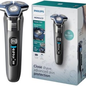 Philips Norelco Shaver 7200, Rechargeable Wet & Dry Electric Shaver with SenseIQ Technology and Pop-up Trimmer, S7887/82