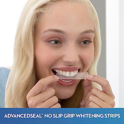 Crest 3DWhitestrips Vivid Plus Whitestrips 3D White, 10 Treatments + 1 Hour Express 2 Treatments Teeth Whitening Kit, 8 Levels Whiter, Crest Teeth Whitening Strips - Image 4