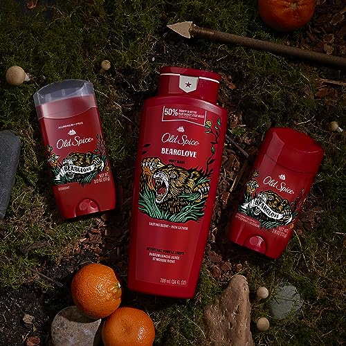 Old Spice Body Wash for Men, 3X Defense, 24/7 Shower Fresh with Long Lasting Lather, Bearglove Scent, 24 fl oz (Pack of 4) - Image 6