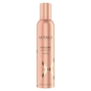 Nexxus Volumizing Foam Hair Mousse, Volume Volumizing Mousse, Hair Styling Mousse, Pink, 10.6 Ounce (Pack of 1)