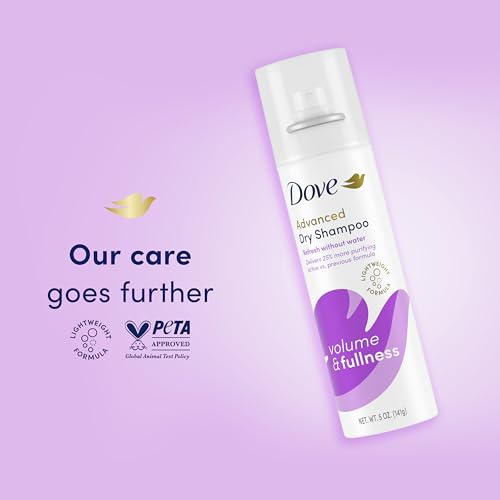 Dove Dry Shampoo Volume & Fullness 2 Count for Oily Hair for Refreshed Hair 5 oz - Image 10