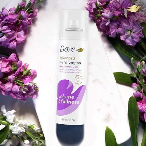 Dove Dry Shampoo Volume & Fullness 2 Count for Oily Hair for Refreshed Hair 5 oz - Image 9