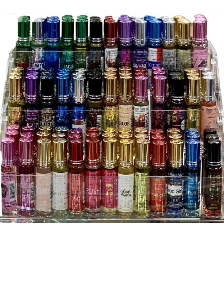Wholesale Roll-On Oil Perfume for Women and Men/Paquetes al por mayor de perfumes en aceite para hombre y mujer (12 units of 12ml each one)