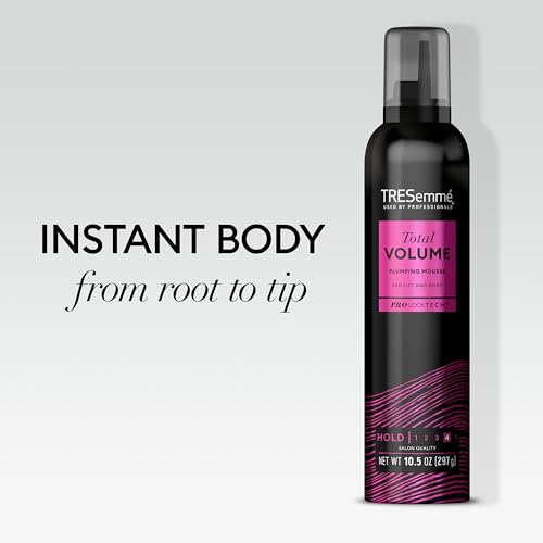 TRESemmé Plumping Mousse Total Volume for 24H Lift and Body with Pro Lock Technology 10.5 oz - Image 4