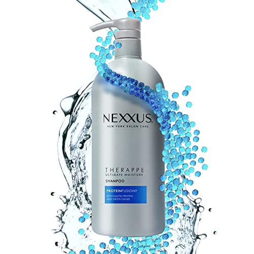 Nexxus Shampoo and Conditioner Therappe Humectress 2 Count for Dry Hair Silicone-Free, Moisturizing Caviar Complex and Elastin Protein 33.8 oz - Image 8