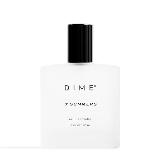 Dime Beauty Perfume 7 Summers, 1.7 oz / 50 ml – Sweet Floral Scent, Hypoallergenic, Clean Perfume, Eau de Toilette For Women