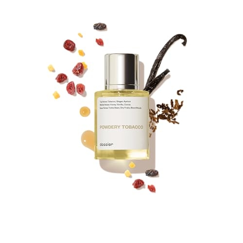 Dossier – Powdery Tobacco -Eau de Parfum – Inspired by T.Ford Tobacco Vanille – Perfume Luxury – Pure Infused – For Men – Fragrance 1.7 oz (Spray 50ml)