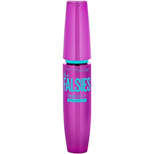 Maybelline Volum’ Express The Falsies Waterproof Mascara, Volumizing and Separating Make Up Formula, Very Black, 1 Count