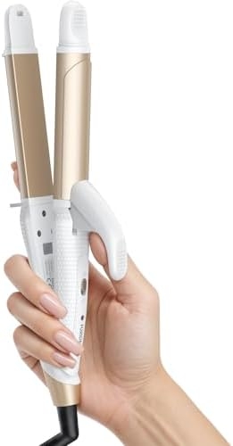 Europe Travel Curling Iron Mini: Dual Voltage Curling Iron for Traveling – Mini Travel Curling Iron 1 Inch