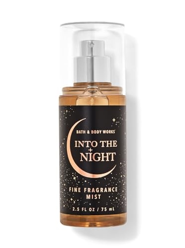 Bath & Body Works Into The Nights Fine Fragrance Mist Travel Size Mini Purse Spray 2.5 Ounce (Into The Nights)