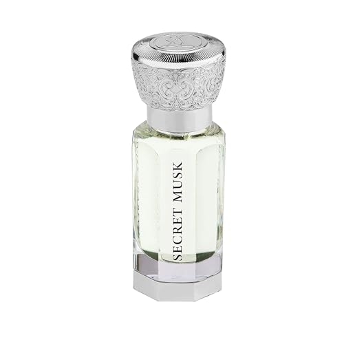 Swiss Arabian Secret Musk – Luxury Products From Dubai – Long Lasting, Addictive Personal Perfume Oil Fragrance – A Seductive Signature Aroma – 0.4 Oz