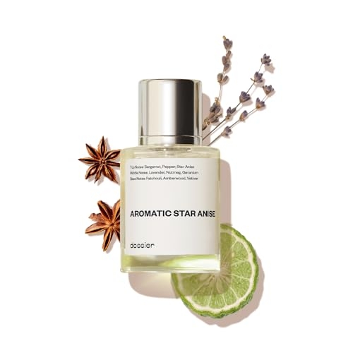 Dossier – Aromatic Star Anise – Eau de Parfum – Inspired by Luxury Perfumes – Pure Infused – For Men – Fragrance 1.7 Fl 0z (Spray 50ml)