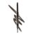 wet n wild Ultimate Eyebrow Retractable Definer Pencil, Dark Brown, Dual-Sided, Fine Tip, Shapes, Defines, Fills Brows Makeup