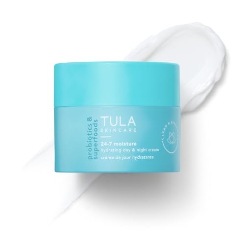 TULA Skin Care 24-7 Moisture Hydrating Day and Night – Ultra Nourishing Moisturizer for Face, Soothes Skin, Maintain Skin Balance & Improve Skin Smoothness