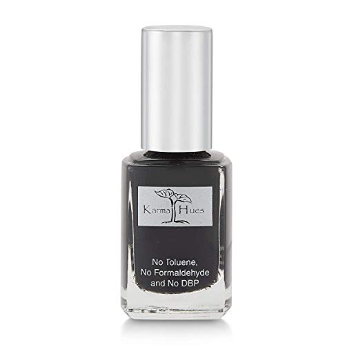 karma organic Nail Polish – Quick Dry Nail Lacquer, Non-Toxic, Vegan, and Cruelty-Free Nail Paint Art for Adults & Kids – No Toluene, No Formaldehyde, No DBP, and Free of TPHP (Vinyl, 0.43 fl oz.)