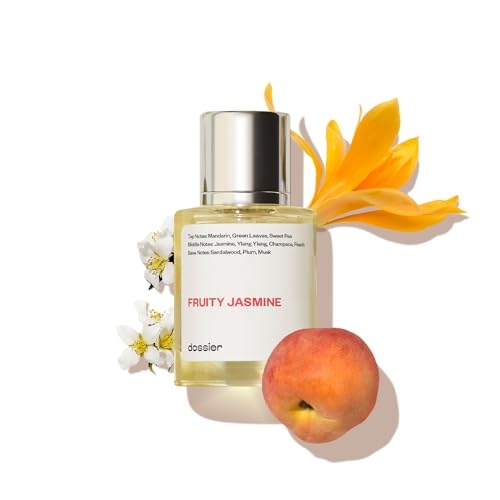 Dossier – Fruity Jasmine – Eau de Parfum – Inspired by D.J’Adore – Perfume Luxury – Paraben-Free – Vegan – For Women – Fragrance 1.7 Fl oz (Spray 50ml)