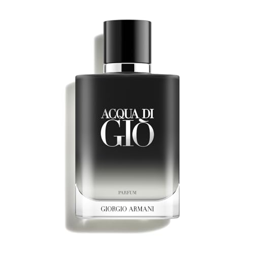 Armani Beauty – Acqua di Giò – Parfum – Cologne for Men – Fresh & Woody Men’s Fragrance – Bergamot, Ginger, Marine, Geranium, Rosemary, Clary Sage, Patchouli, Incense Notes