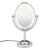 Conair Lighted Makeup Mirror, LED Vanity Mirror, 1X/7X Magnifying Mirror, Double Sided, Corded in Polished Chrome