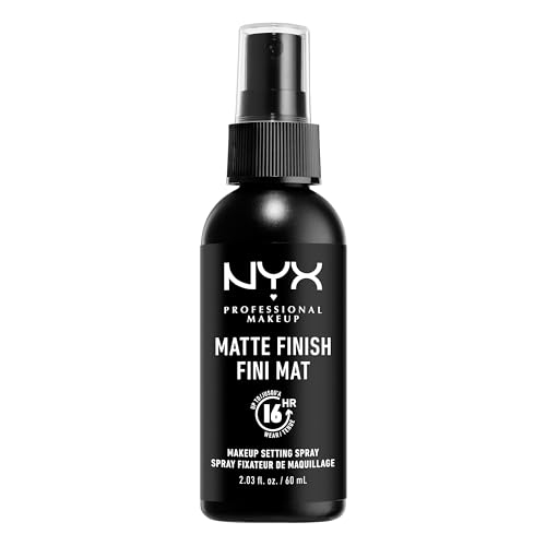 NYX PROFESSIONAL MAKEUP Makeup Setting Spray – Matte Finish, Long-Lasting Vegan Formula (Packaging May Vary)