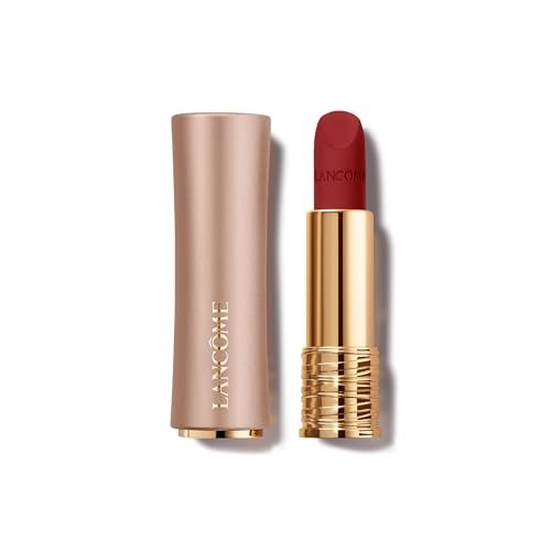 Lancôme L’Absolu Rouge Intimatte Hydrating Matte Lipstick – Buildable & Lightweight Formula with a Soft Matte Finish – Up To 12HR Comfort