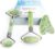 kimkoo Jade Roller and Gua Sha for Face-3 in 1 Kit with Facial Massager Tool,100% Real Natural Jade Stone Anti Aging,Face Beauty Set for Eye Anti-Wrinkle