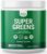 Super Greens Daily Greens Superfood Powder – Certified USDA Organic Green Powder w/20+ Whole Foods, Spirulina Powder, Wheat & Barley Grass – Probiotics, Fiber & Enzymes – Original Flavour, 30 Servings