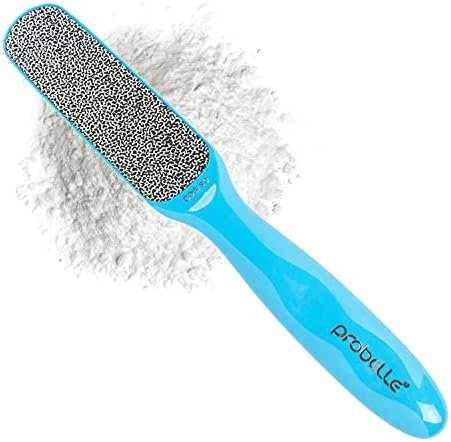 Probelle Double Sided Multidirectional Nickel Foot File Callus Remover – Immediately Reduces calluses and Corns to Powder for Instant Results, Safe Tool (Blue)