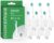 Brushmo Replacement Toothbrush Heads Compatible with Philips Sonicare E-Series Essence HX7022/66 and Other Screw-on Electric Toothbrush Models, BM716, Compact Size, 6 Pack