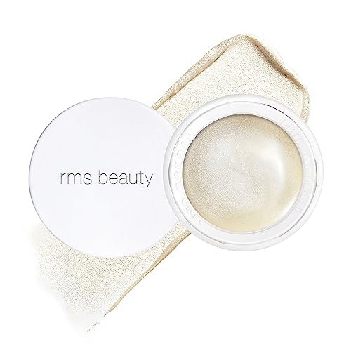 RMS Beauty Luminizer – Cream Highlighter Makeup, Face Highlighter & Inner Corner Eye Highlighter, Glow Balm Dewy Makeup Face Highlighters & Luminizers