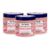 Dr Teal’s Shea Sugar Body Scrub, Rose with Essential Oil, 19 oz (Pack of 3) (Packaging May Vary)