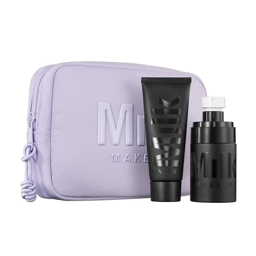 Milk Makeup Pore Eclipse Matte + Blur Set – Includes Pore Eclipse Mattifying Primer (Full Size), Pore Eclipse Setting Spray (Mini) & Makeup Bag – Vegan, Cruelty Free
