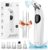 Blackhead Remover Pore Vacuum, Upgraded Black Head Remover for Face, Electric Acne Comedone Whitehead Extractor Tools-5 Suction Power, 5 Probes, USB Rechargeable Pimple Popper Tool Kit