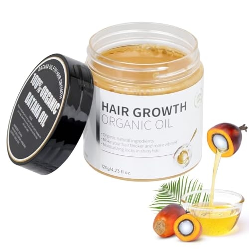 Pure Batana Oil – Natural Hair Treatment for Deep Nourishment, Repair, and Growth – Enhances Smoothness and Reduces Tangles – Easy Application for Maximum Hydration