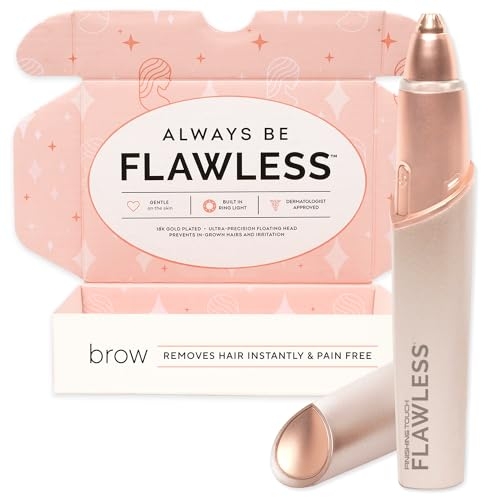 Finishing Touch Flawless Brows Eyebrow Hair Remover Electric Razor for Women