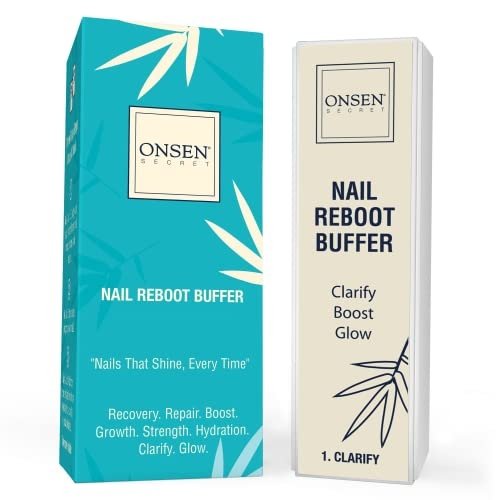Professional Nail Buffer Block | Made in USA | Ultimate Shine Nail Buffing Block with 3 Way Buffing Methods, Smooth & Shine After Nail File, Purse Size Manicure Tools for Nail Care – 1 Pack by Onsen