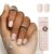 KISS imPRESS No Glue Mani Press On Nails, Color, ‘Point Pink’, Pink, Short Size, Squoval Shape, Includes 30 Nails, Prep Pad, Instructions Sheet, 1 Manicure Stick, 1 Mini File