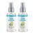 SpaRoom Hydrating Hand Sanitizer, 70% Alcohol with Aloe Vera & Essential Oils, Citrus Scent, 4 Fl Oz Spray Bottle, 2-pack