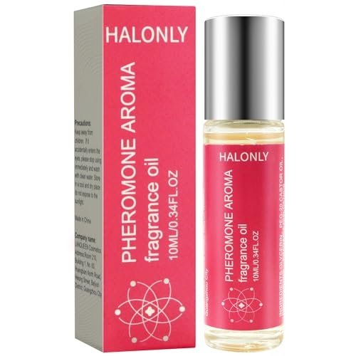 Roll-On Pheromone Perfume for Women, rollerball perfume, travel perfume, clean perfume Long-Lasting Pheromone-Infused Essential Oil – 0.34 fl.oz (10mL)