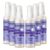 Everyone Hand Sanitizer Spray, 2 Fl Oz (Pack of 6), Lavender and Aloe, Plant Derived Alcohol with Pure Essential Oils, 99% Effective Against Germs