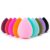 AJOKE 10 Pcs Perfect Makeup Sponge Set Blender Flawless for Liquid, Multi-colored Beauty Makeup Sponges