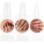 Beetles Acrylic Nails Kit 488 Pcs 3 Styles Clear Coffin Ballerina Stiletto Nail Tips Gel Tips Set False Nails Extension Gel Nail Art Gift for Women