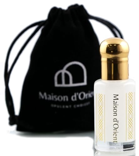Maison d’Orient MUSK TAHARA 12mL | White Musk Oil Perfume & Body Oil for Women | Arabic Perfume Oil | مسك الطهارة | Egyptian Musk Oil for Women | White Musk Arabian Perfume