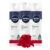 NIVEA MEN Sensitive Shave Gel with Vitamin E, Soothing Chamomile and Witch Hazel Extracts, No Drying Alcohols, 3 Pack of 7 Oz Cans