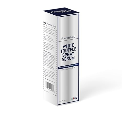 Italian White Truffle Spray Serum – Vegan Skin Care – Face Mist Hydrating Spray with Avocado & White Truffles – Face Serum for Radiant Skin – 3.38 Fl Oz