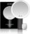 8.9″ Makeup Mirror with 3 LED Colors,Touch Screen, 5X Magnified Vanity Mirror, with 360°Rotation, Rechargeable Brightness Dimmable Vanity Mirror, for Bathroom or Bedroom