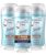 Secret Deodorant Aluminum Free for Women, 48hr Odor Protection, Free of Parabens Dyes Talc & Baking Soda, Coconut Scent, 2.4 oz (Pack Of 3)