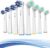 Replacement Toothbrush Heads for Oral B Braun, 8 Pack Professional Electric Toothbrush Heads, Precision Clean Brush Heads Refill Compatible with Oral-B 7000/Pro 1000/9600/ 5000/3000/8000 (8pack)